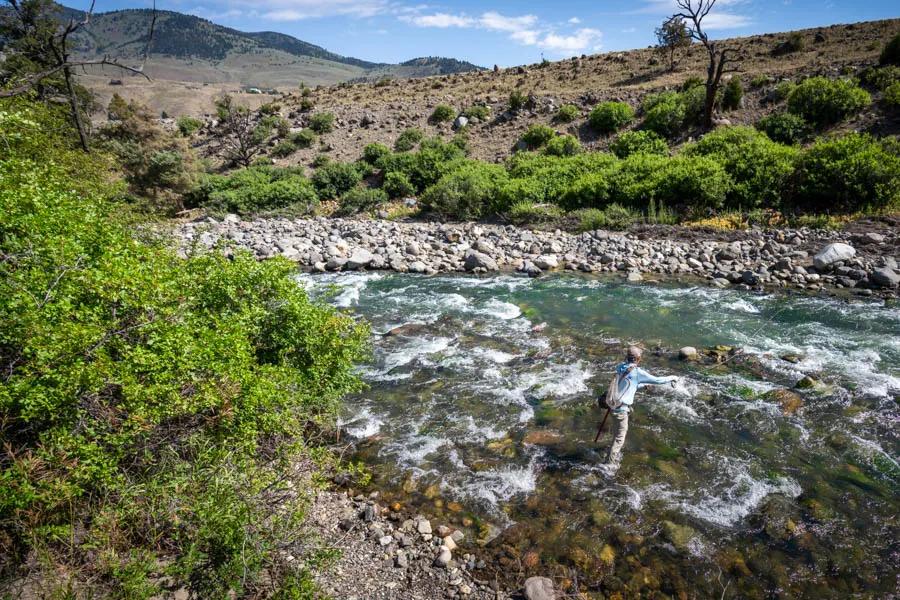 Montana fly fishing trips near Yellowstone National Park Discovering places to fly fish on your own is something every angler should experience.
