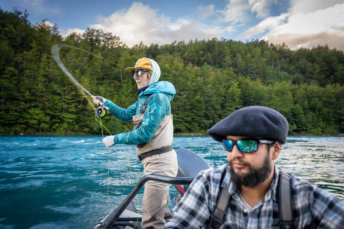 Patagonia Baker Lodge is home to some of the world's largest trout.