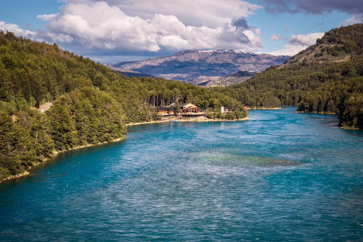 Patagonia's Rio Baker Lodge is home to some of the world's largest trout.