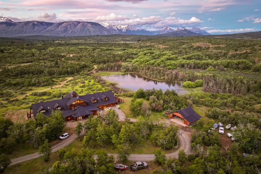 Fly fishing trips in Argentina. Getting to Carrileufu River Lodge is easy despite its remote location.