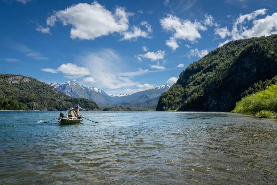 Argentina fly fishing trips. The many lakes near Carrifeulu River Lodge feature outlets and inlets that provide unique fishing opportunities.