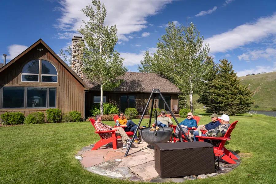 Montana fly fishing trip and lodge The choice of lodging for any Montana fly fishing trip plays a role in the overall cost of the trip.