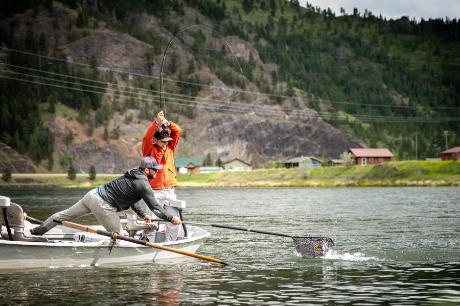 Montana fly fishing trips and fishing guides Many fishing guides in Montana use specially designed boats to help anglers get the most out of their fishing experience.