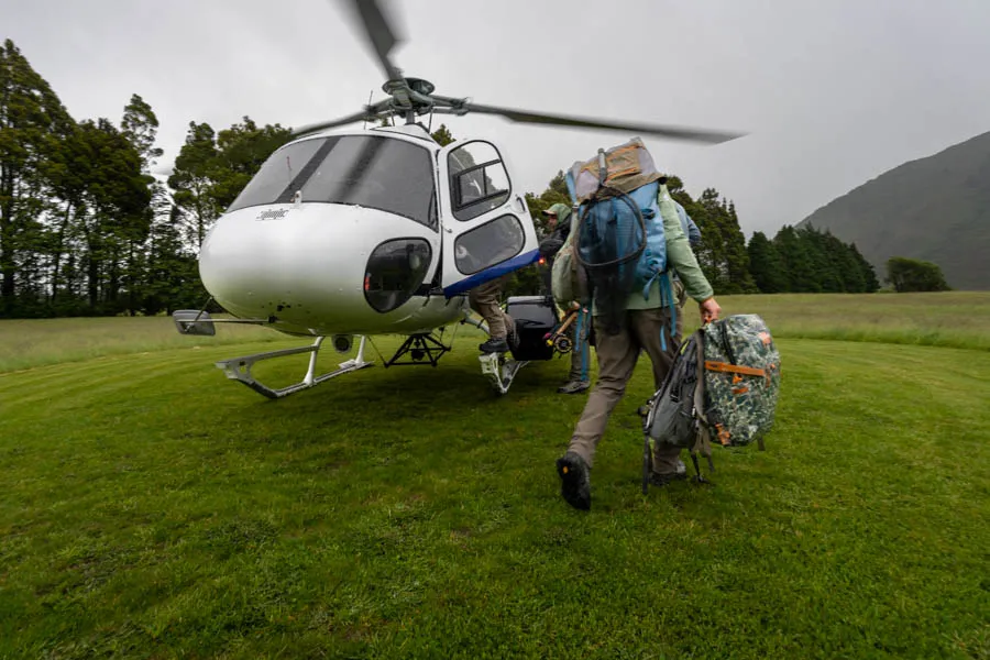 Fly out fishing in NZ