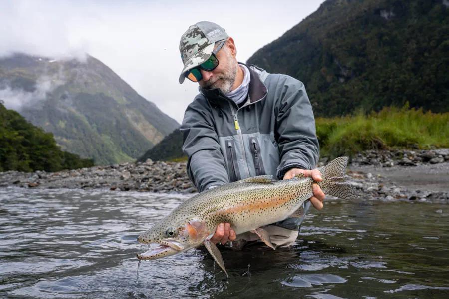 New Zealand Rainbow Trout Big rainbow trout in New Zealand