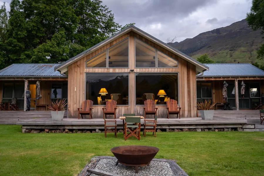 Cedar Lodge in New Zealand fishing lodge Cedar Lodge in New Zealand fishing lodge