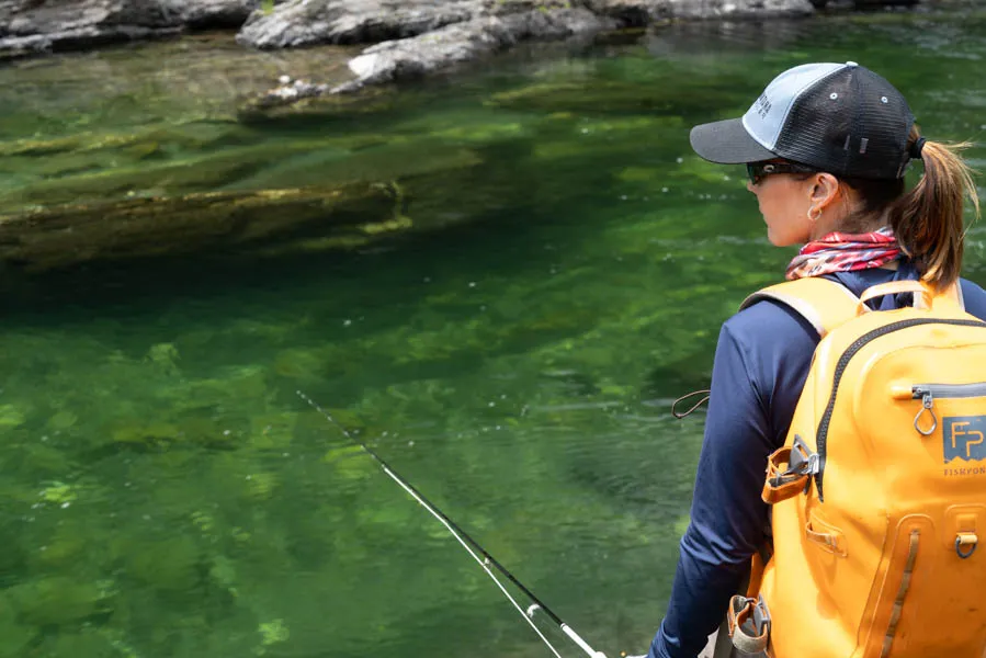 Sight casting in New Zealand