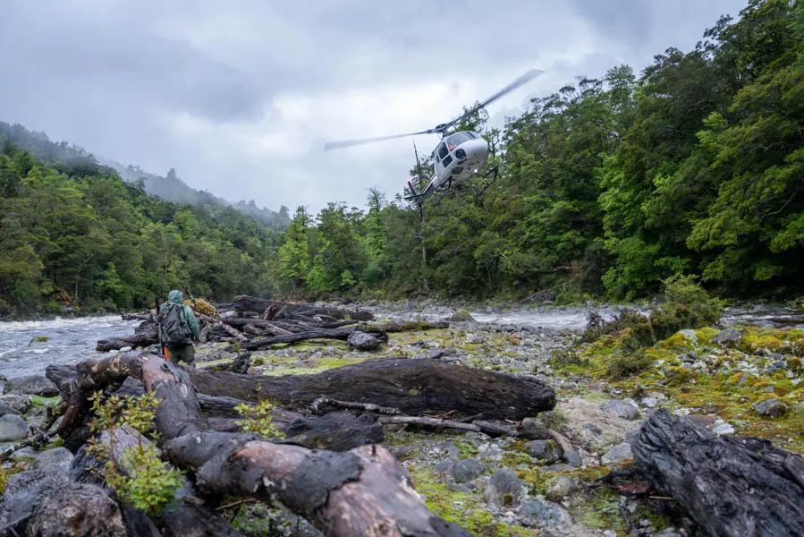 Heli fly out fishing in New Zealand Helicopter flyouts can also be added on any of your fishing days the night before. At Owen River Lodge you pay an additional flight time cost if you opt for fly outs. Since there are so many great road based options near the lodge most guests only opt for one or two fly outs per week.