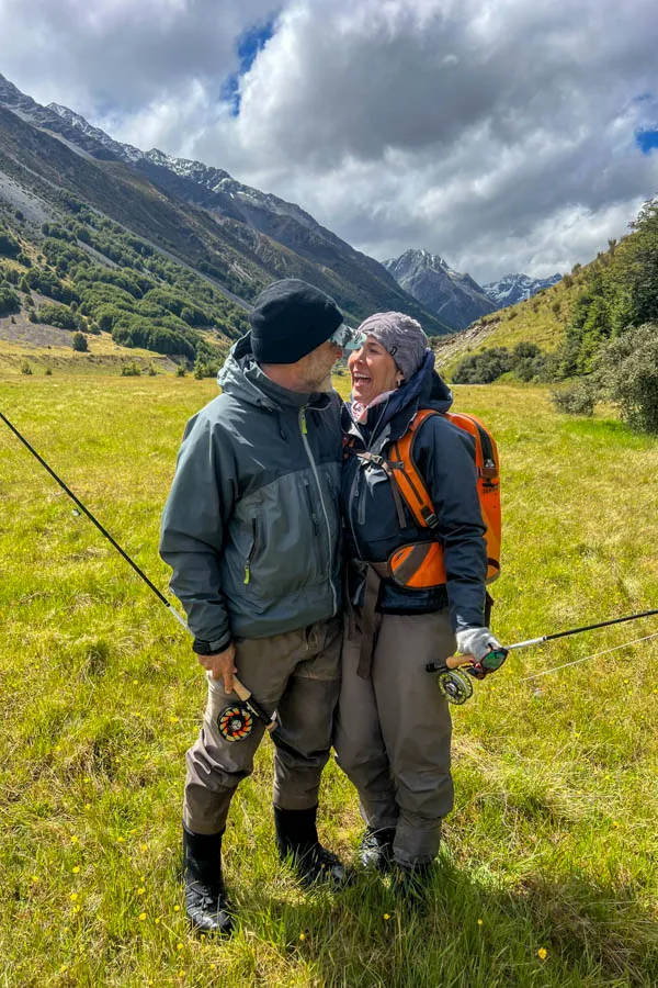 Fun in NZ fishing