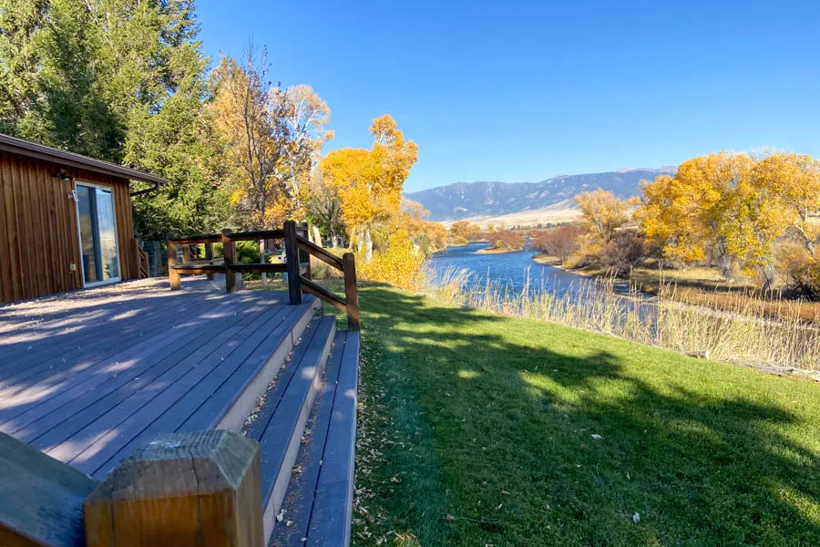 Madison river rental home