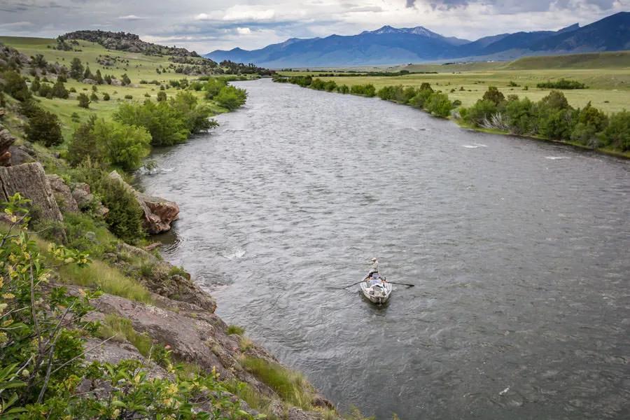 Fly fishing the Madison River near Big Sky and Bozeman The Madison River near Ennis and outside of Yellowstone National Park is one of the most consistent spring-time fisheries in Montana.