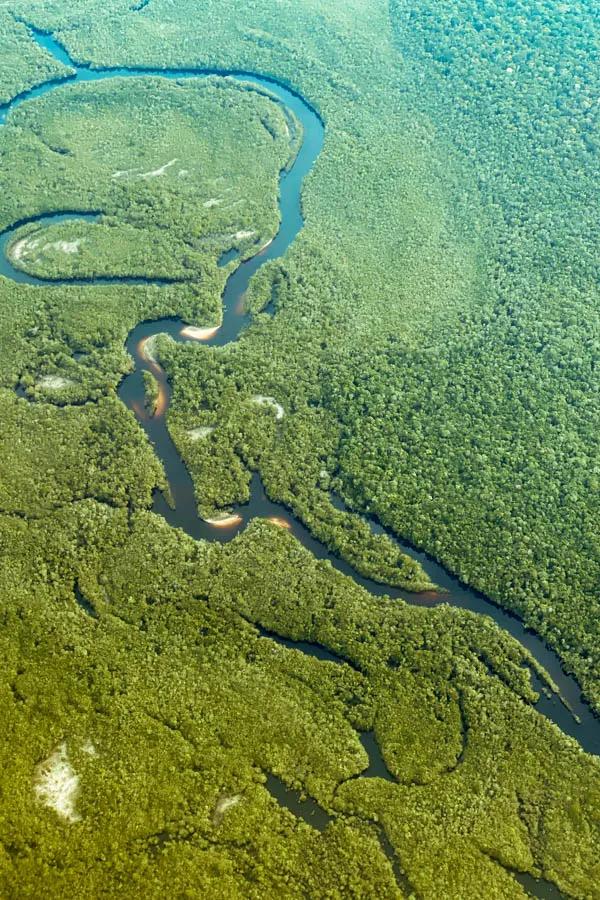 Agua Boa Lodge in Brazil Agua Boa Lodge brazil from the air