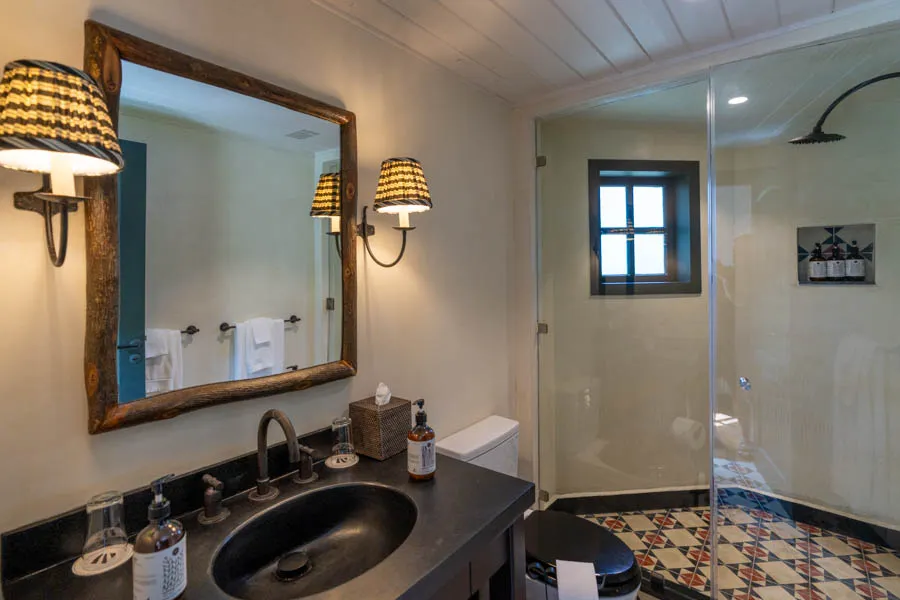 Bathroom in Chile