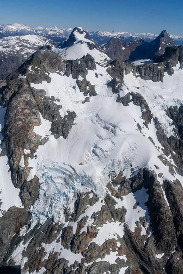Glacial peaks in Chile Glacial peaks in Chile