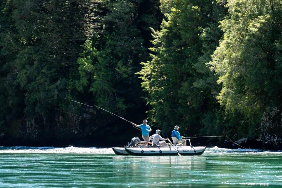 Float fishing in Chile Float fishing in Chile