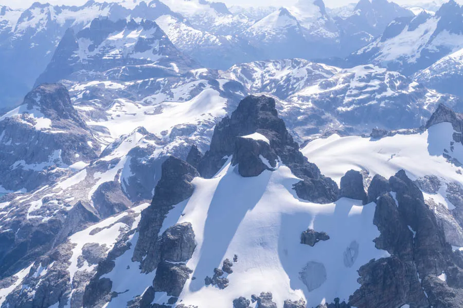 Chile glaciers