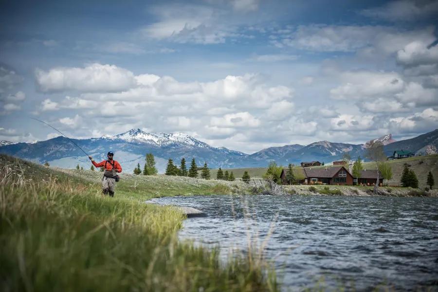 Montana fly fishing in spring. Spring fly fishing in Montana is best defined by hatches of Blue Winged Olives, Mother's Day caddis, early season stoneflies, and midges. Anglers need to be armed with the best nymphs for these hatches.
