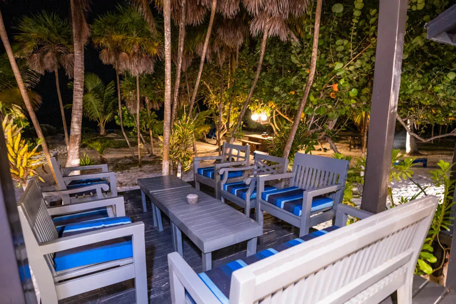 Mayazul lodge evening