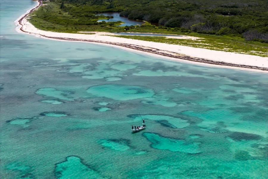 Mayazul lodge flats fishing tarpon