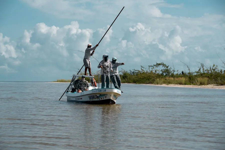Sight casting in Mexico