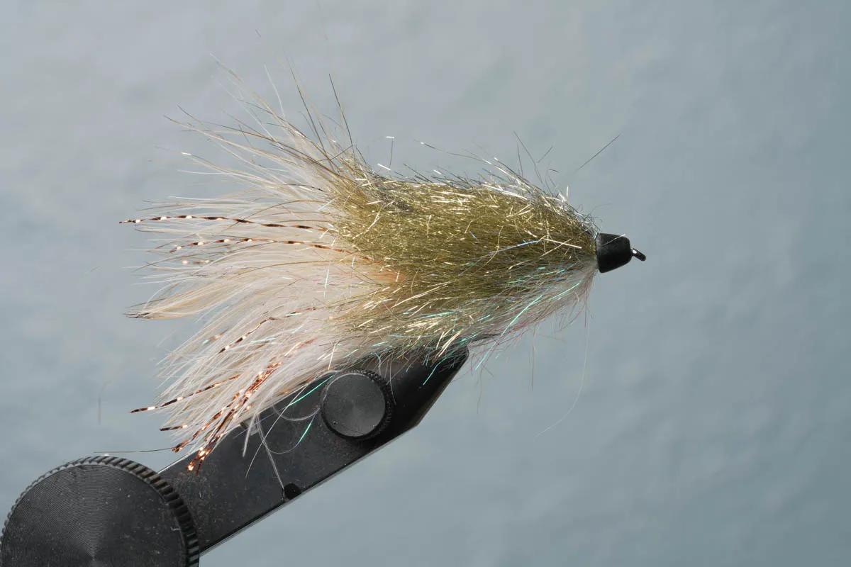 The Sparkle Minnow is one the simplest, yet most versatile flies for fly fishing streamers for trout. 