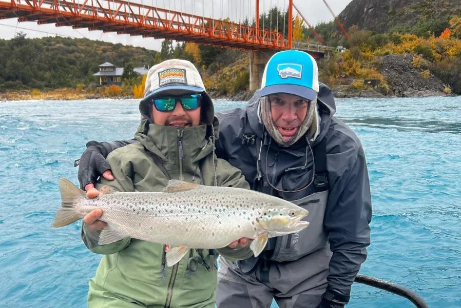Patagonia fly fishing trips with Montana Angler. Large trout are the main draw in making a trip to Patagonia Baker Lodge. Anglers can also experience a wide array of rivers and lakes with abundant fishing opportunities.