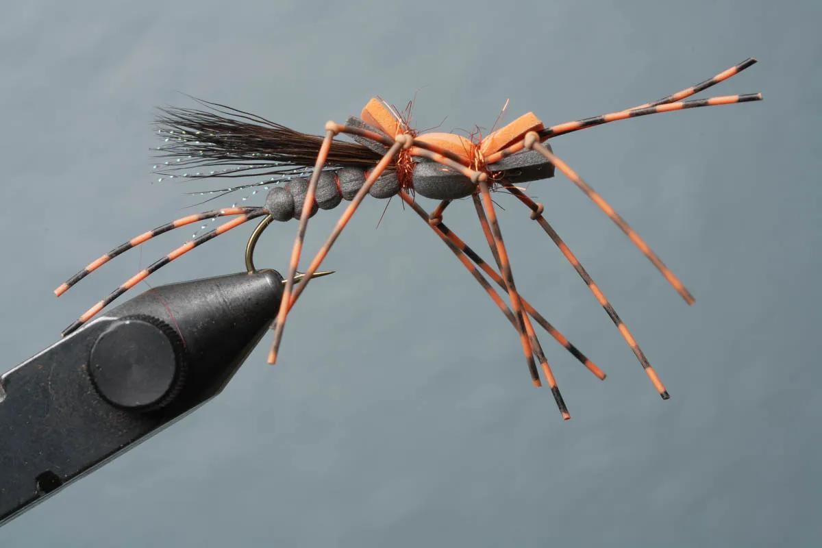 Impala salmonfly pattern with Montana Angler The Impala salmonfly pattern has arguably the most life-like legs of any of the flies on the list. When floating the limber legs created a life-like appearance that trout often cannot resist.