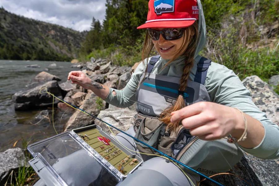 Montana Angler fly fishing trips for big trout When to fish a dry dropper rig
