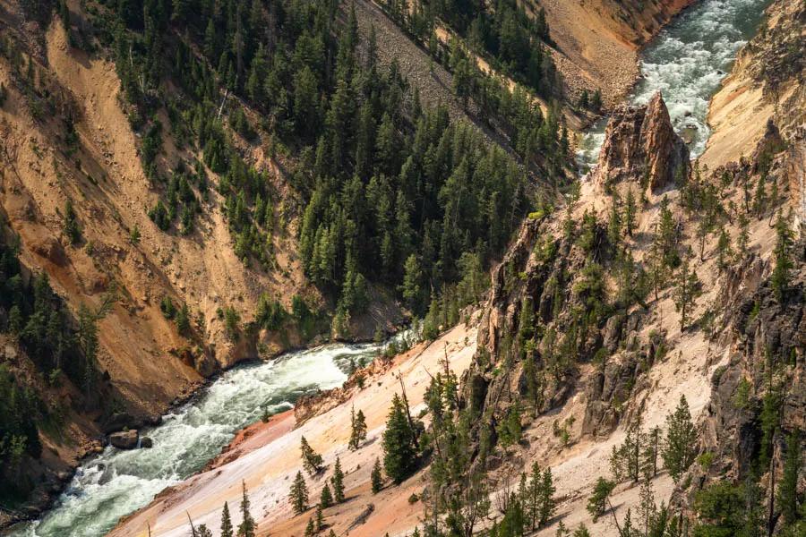 Montana Angler fly fishing trips on the Yellowstone River The Yellowstone River is the namesake for Yellowstone National Park. With several distinct sections the river is truly one of the world's most spectacular trout fisheries.