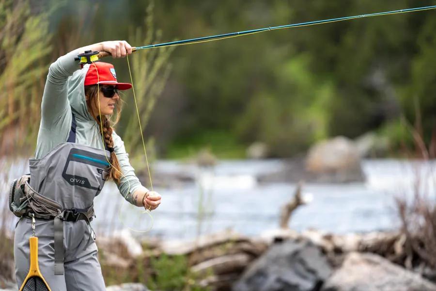A 9-foot 5-weight is the best all around fly fishing trout rod 
