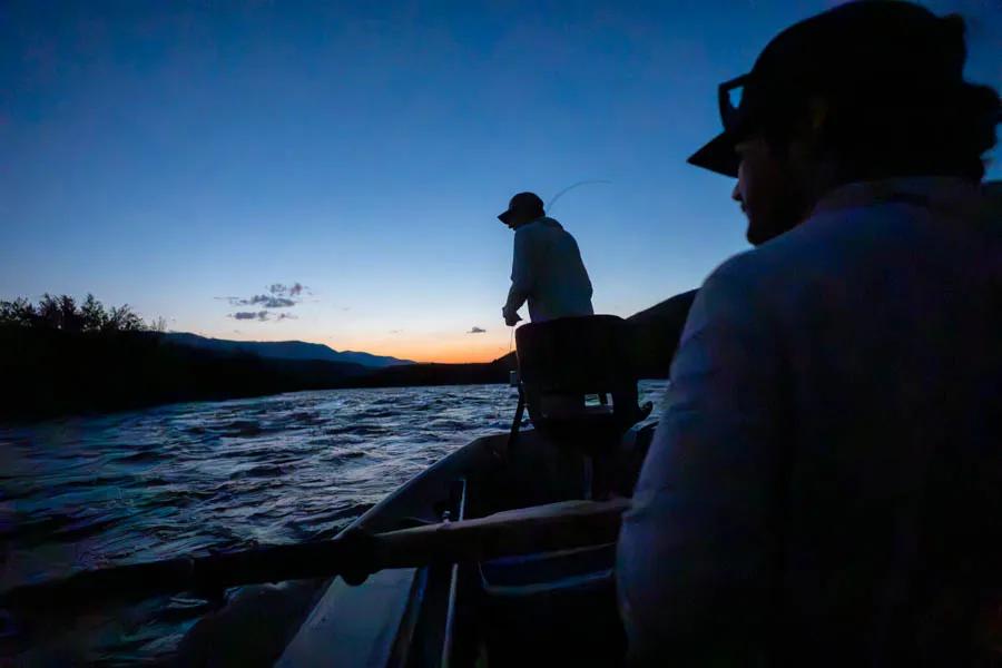 Getting an early start in late summer is a good idea in the heat of summer. Because water temps rise throughout the day, trout are typically most active in the morning and least active in the late afternoon. 