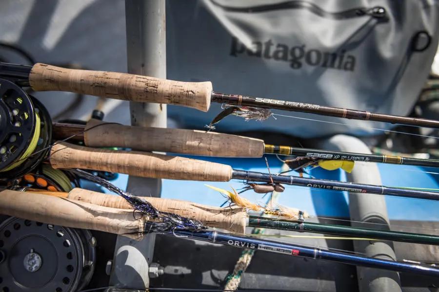 Chile fly fishing trips for large trout with Montana Angler. The gear for fly fishing at River of Dreams Basecamp is meant for big fish. The flies are often large. Six and seven weight rods are best. Fly lines can typically be floating lines but a sink-tip can be helpful.