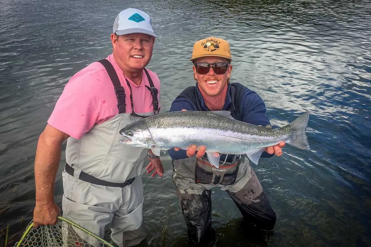 Fishing in Alaska with Intricate Bay lodge with Montana Angler Alaska's Bristol Bay region is home to some of the world's highest concentrations of large trout and salmon.
