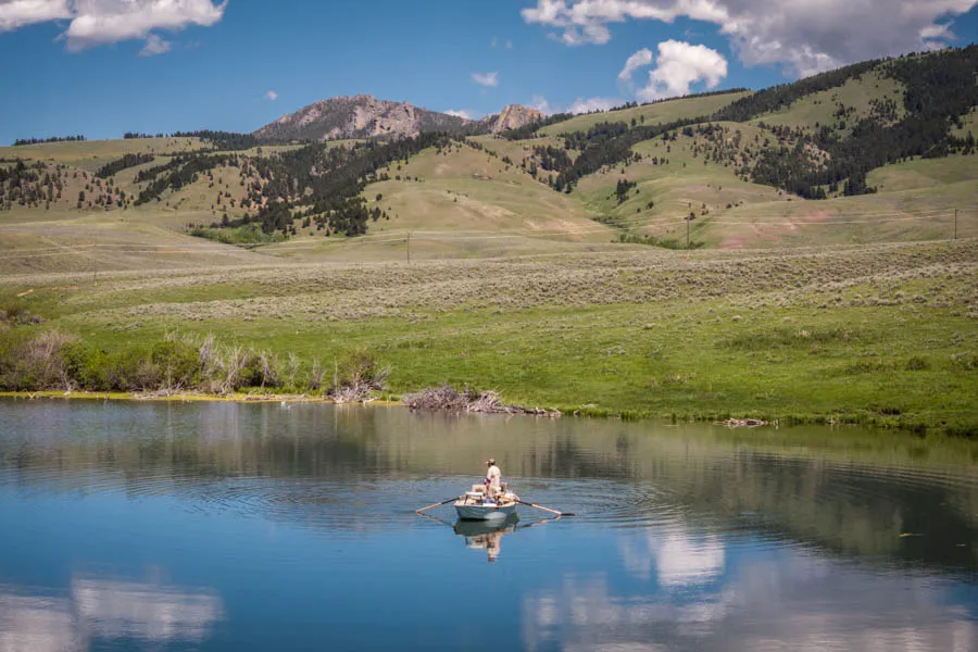 Montana Private Lake Fishing