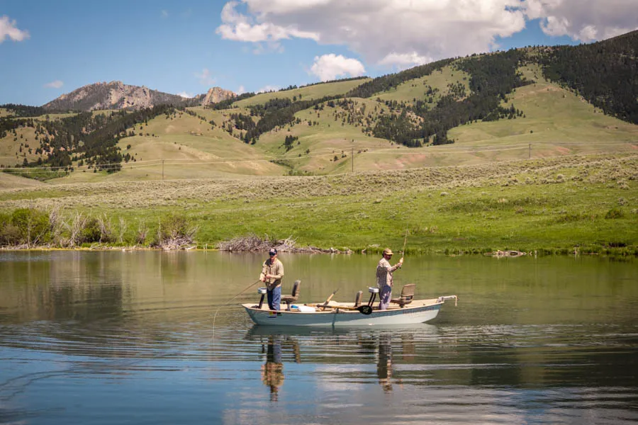 Montana Private Lake Fishing