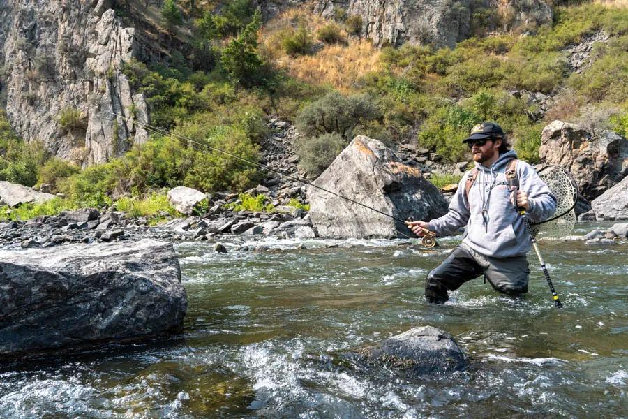 A wading staff is as important to your walk-and-wade fishing success as a quality fly fishing rod. It can used in a variety of ways to keep you safe and access more water. 