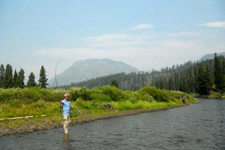 A wilderness style horse pack trip into the heat of Yellowstone country is an option for anglers who want an all inclusive trip that gets them fishing in remote, unpressured waters where mostly only bears, elk, and deer play. 