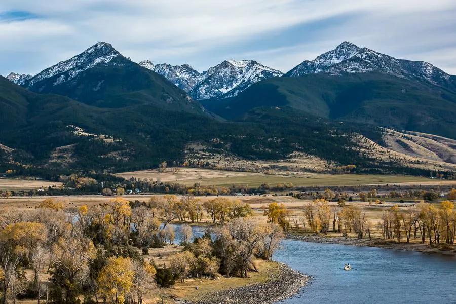 Yellowstone River Paradise Valley Montana