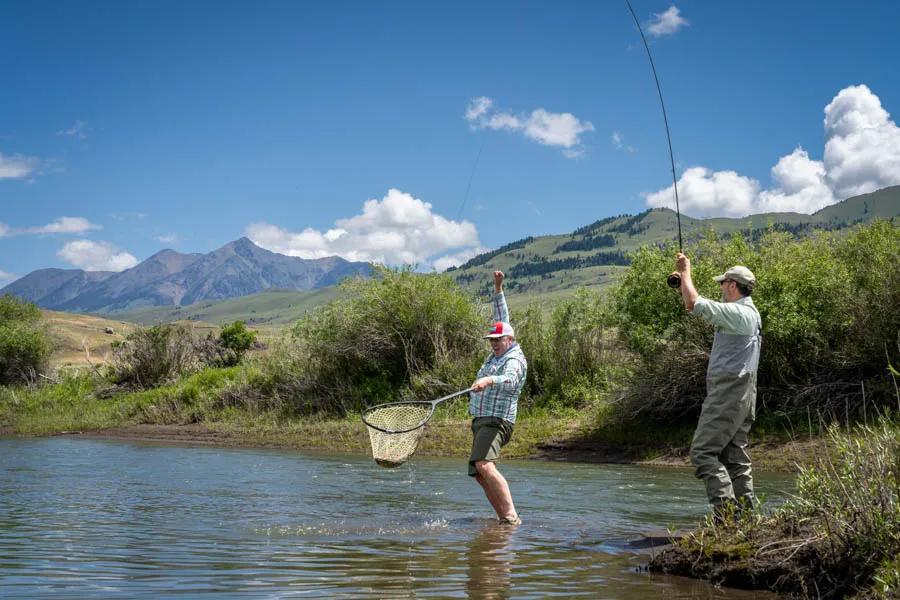 Flowing south of Livingston the Yellowstone River dissects Paradise Valley. Surrounded by mountains, lined with cottonwoods, and home to abundant trout habitat, fishing the Yellowstone River in Paradise Valley is truly the stuff of angling dreams and legends. 