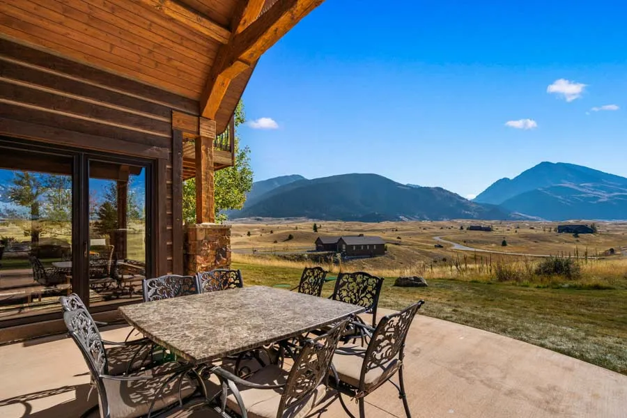 Livingston Montana Rental Home view