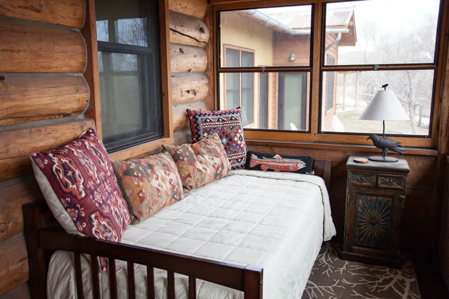 Crane's Bend Rental Home in Paradise Valley sofa