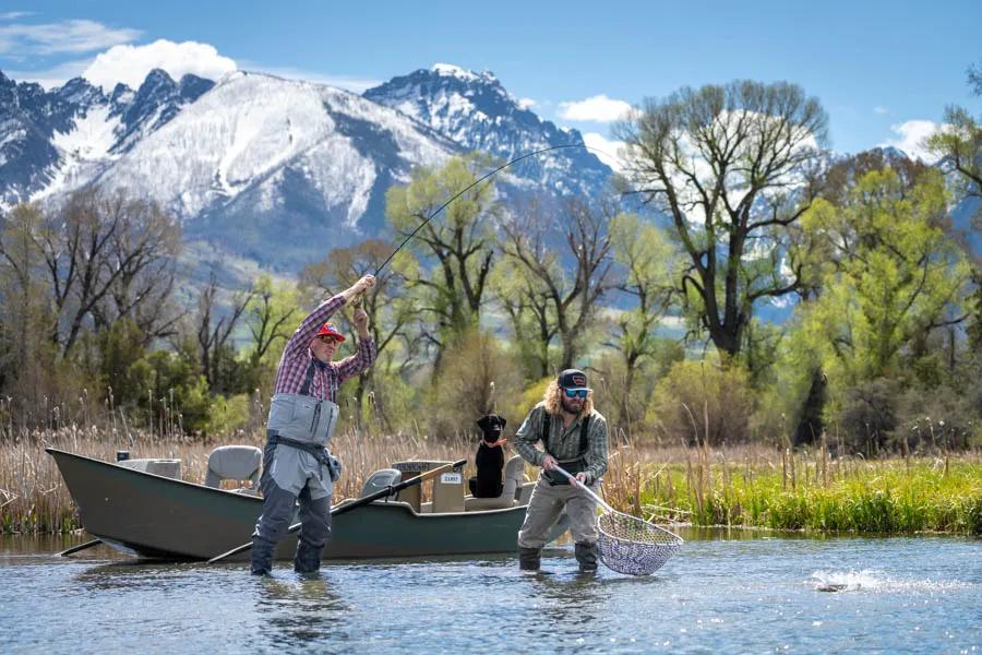 Float fishing or walk and wade fishing: both offer great ways to enjoy Montana's fly fishing