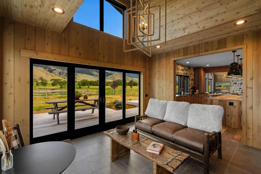 Paradise Valley Vacation Rental Home Lodge at Elbow Creek interior