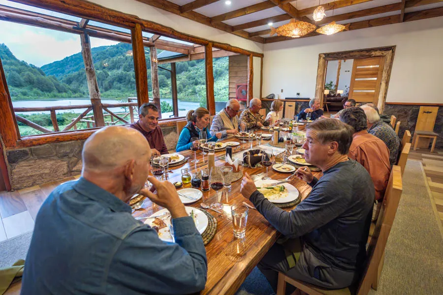Patagonia fly fishing lodges