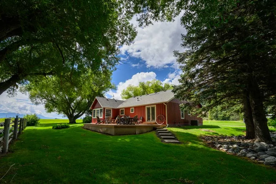 Red House Homestead Vacation Rental Home in Livingston Montana