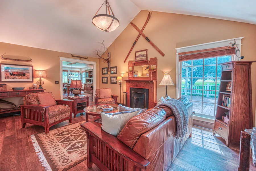 Vacation Rental Home in Livingston Montana Red House Homestead