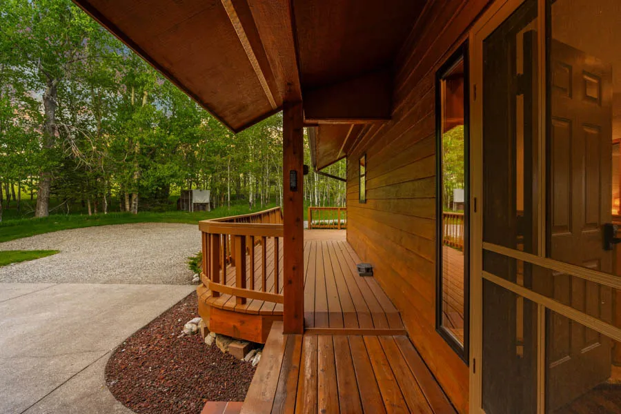 Paradise Valley Vacation Rental Home Valley View Lodge deck