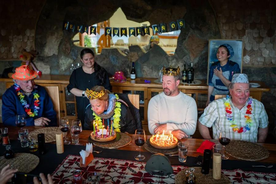 Celebrating Sue and Ryan's birthday