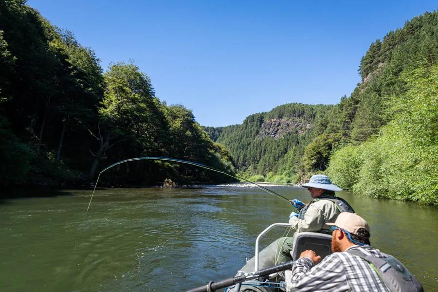 The Simpson River is the primary river that is float fished out of Magic Waters Lodge. With valley sections and canyon sections, I really enjoyed the variety of floats available.
