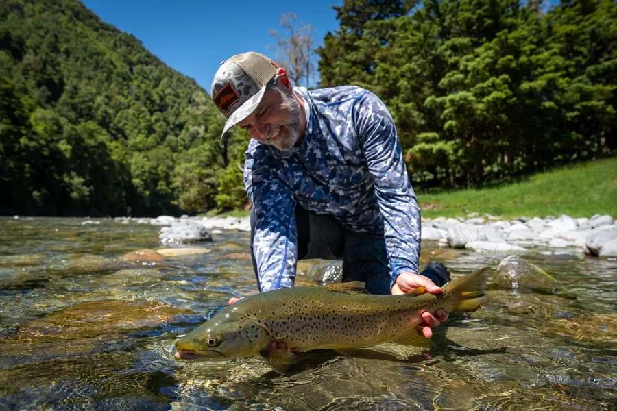 Another nice brown trout in New Zealand